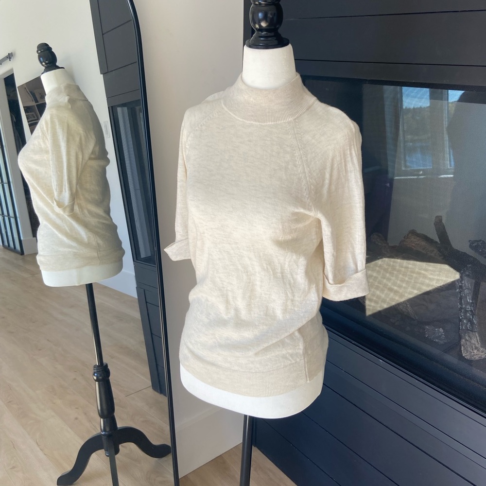 Mock neck sweater
